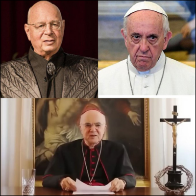 Davos: un resumen de la corrupción entre las élites globalistas, incluido el Papa, por Mons. Carlo Maria Viganò