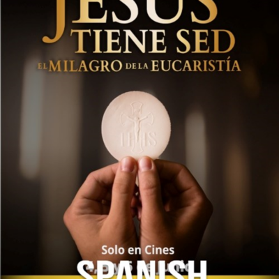 JESUS TIENE SED: EL MILAGRO DE LA EUCARISTIA