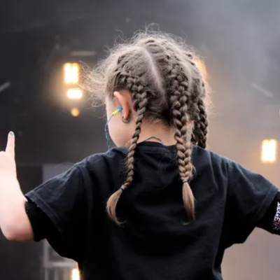 Niños en el Hellfest